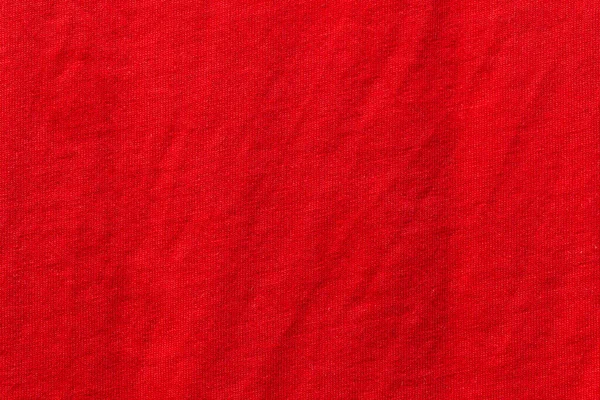 Czerwony Kolor Tkaniny Tkaniny Poliester Tekstury Tła Tekstylne — Zdjęcie stockowe