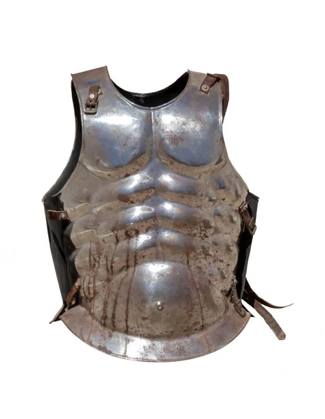 Vertical Image Ancient Roman Empire Soldier Armor Cuirass Lorica Musculata — Stock Photo, Image