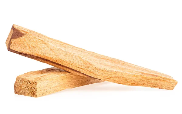 Holy Wood Palo Santo Incense Wood Sticks Isolated White Background —  Fotos de Stock
