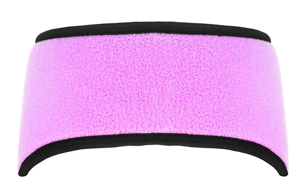 stock image Violet training headband isolated on a white background. Hair band for sports.