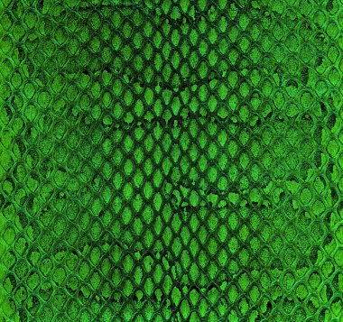 Arka plan olarak yeşil yılan derisi dokusu. Doğal sürüngen derisi. Python derisi.