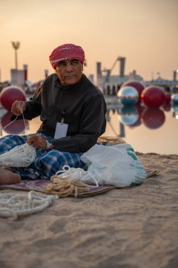 DOHA, Katar - 13 Aralık 2024: Katar Ulusal Günü