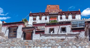 Budist Kumbum Gyantse 'de Pelkor Chode Manastırı - Tibet Özerk Bölgesi