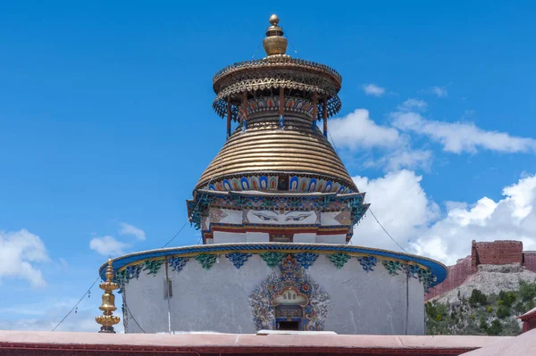 Buddhistický Kumbum Chorten Gyantse Klášteře Pelkor Chode Tibet Autonomní Oblast — Stock fotografie