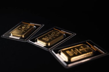 swiss gold. closed up shot of  swiss pure Gold Bar