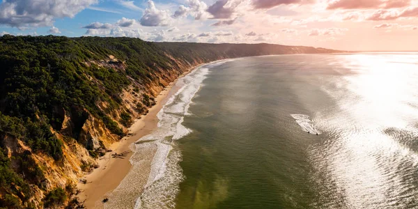 Szivárvány Színű Homok Rainbow Beach Qld Ausztrália — Stock Fotó
