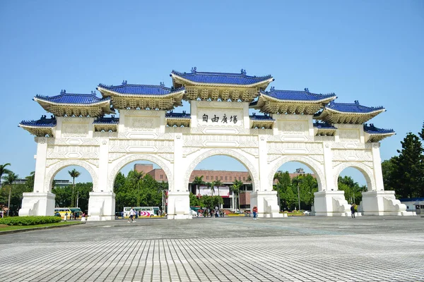 Taipei Taiwan Aprile 2023 Porta Principale Del National Chiang Kai — Foto Stock