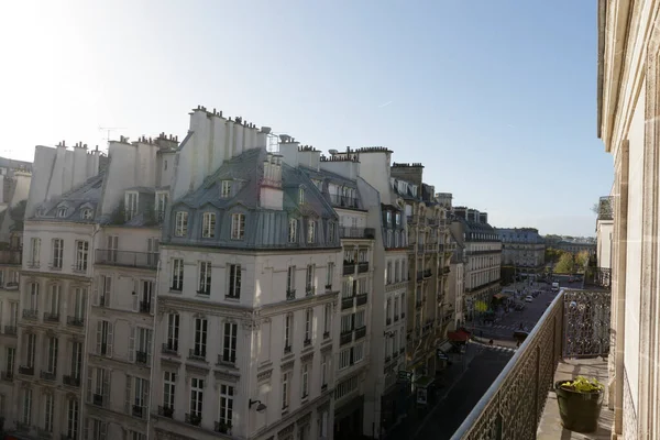 Vue Sur Les Immeubles Appartements Parisiens Dans Centre Paris France — Photo