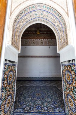 Marakeş 'teki Bahia Sarayı, Fas, Kuzey Afrika