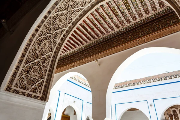 Interior Bahia Palace Marrakesh Morocco North Africa — Stock Photo, Image