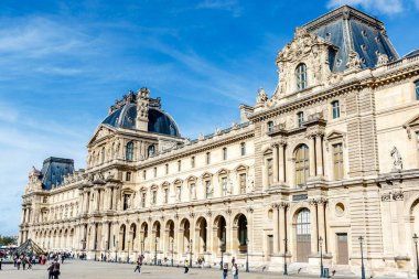 Louvre Louvre 'un dışı Paris, Fransa, Avrupa