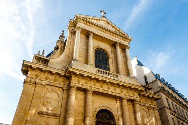 Louvre, Paris, Fransa, Avrupa Protestan Kilisesi cephesi