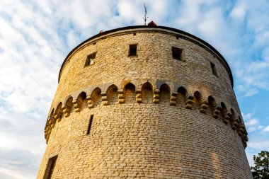 Kortrijk veya Courtrai 'deki Broel Kuleleri, Flanders, Belçika, Avrupa