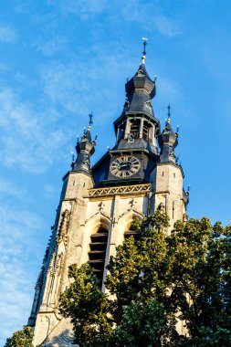 Kortrijk, Courtrai, Flanders, Belçika, Avrupa 'daki Saint Maarten Kilisesi' nin çanı.