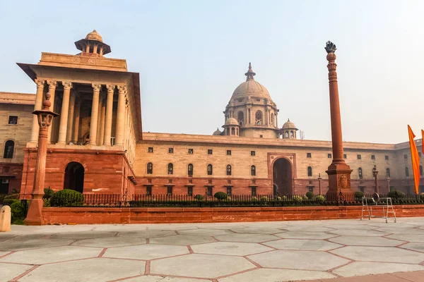 Exterior Government Buildings New Delhi Delhi North India Asia — Stock Photo, Image