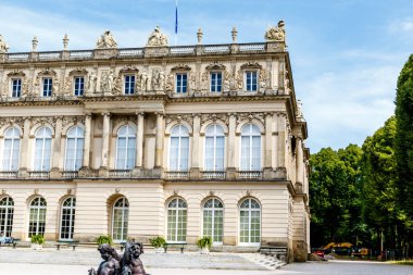 Almanya, Bavyera ve Avrupa 'daki Herrenchiemsee Sarayı' nın zengin süslemeleri