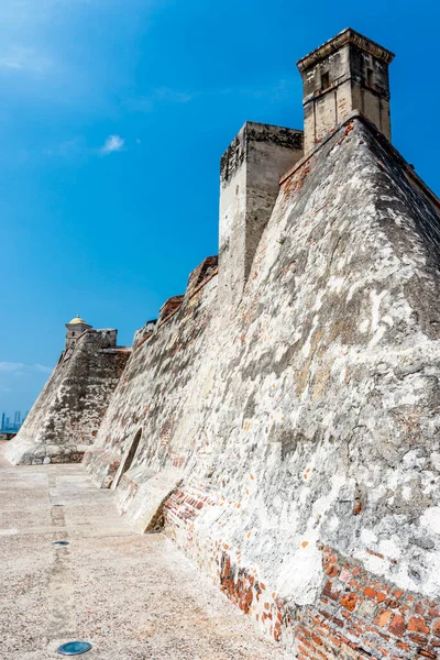 Castillo San Felipe Barajas Fortress City Cartagena Colombia South America — Stock Photo, Image