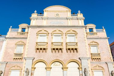 Cartagena de las Indias 'taki Teatro Heredia Tiyatrosu, Kolombiya, Güney Amerika