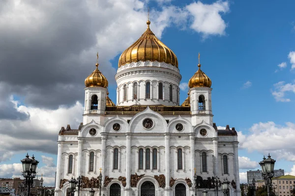 Exterior Catedral Cristo Salvador Moscú Rusia Europa —  Fotos de Stock