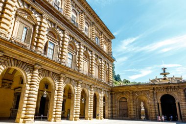 Floransa, Toskana, İtalya ve Avrupa 'daki Pitti sarayının dışında.