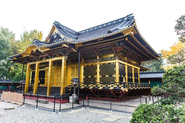 Buiten Het Toshogu Heiligdom Ueno Park Uenokoen Tokio Japan Azië — Stockfoto