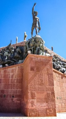 Monumento a los Heroes de la Independencia, Humahuaca, Jujuy, Arjantin, Güney Amerika