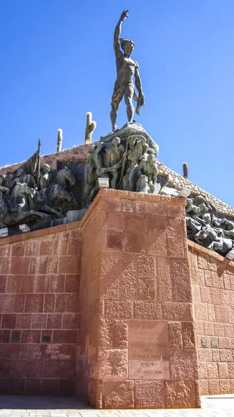 Monumento Los Heroes Independence Encia Humahuaca Jujuy Argentina South America — стоковое фото