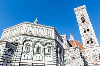 Floransa, Toskana, İtalya ve Avrupa 'daki Santa Maria del Fiore Katedrali' nin dışında.