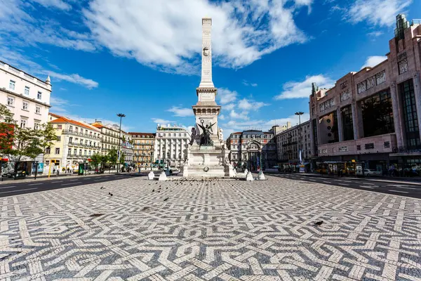 Restauradores Square Lissabon Portugal Europa — Stockfoto