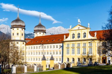 Stams Abbey in Stams, Tirol, Avusturya, Avrupa 'nın Dışı