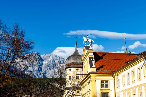 Außenansicht Stift Stams Stams Tirol Österreich Europa — Stockfoto