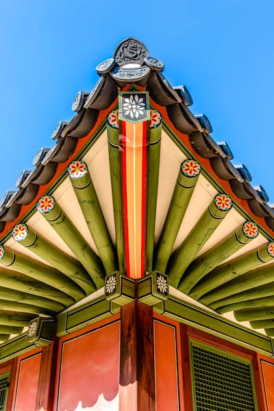 Reich Dekorierter Pavillon Deoksugung Palace Seoul Südkorea Asien — Stockfoto