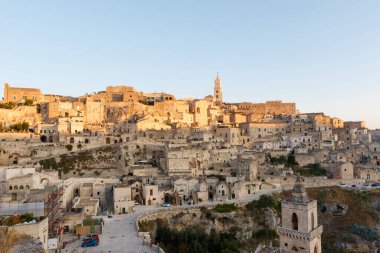 View at the old center of Matera, Basilicata, Italy - Europe