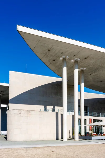 Bundeskunsthalle Cephesi Bonn Almanya Avrupa Bir Modern Sanat Müzesi — Stok fotoğraf