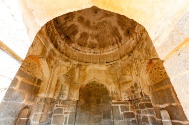 Fil Ahırları, Vijayanagara İmparatorluğu 'nun kraliyet filleri için ahırlar, Hampi, Karnataka, Hindistan, Asya