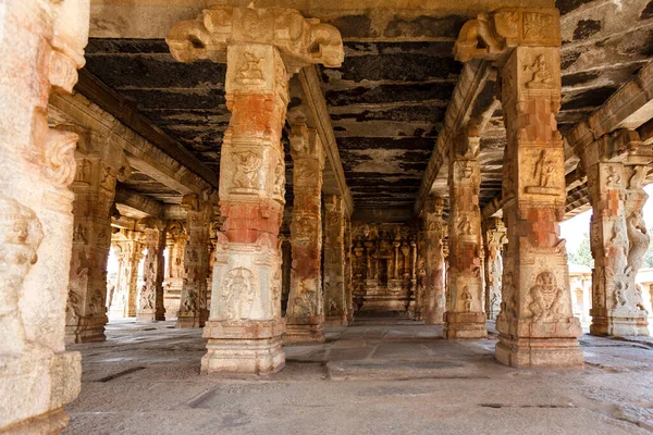 Interior Sri Virupaksha Temple Hampi Karnataka India Asia — Stock Photo, Image