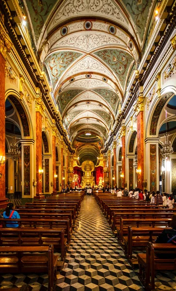 Innenraum Der Kathedrale Von Salta Provinz Salta Argentinien Südamerika — Stockfoto