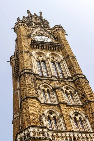 Rajabai Wieża Zegarowa Uniwersytetu Mumbaju Fort Campus South Mumbai Maharashstra — Zdjęcie stockowe