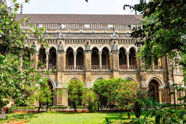 Utanför Universitetet Mumbai Mumbai Maharashstra Indien Asien — Stockfoto