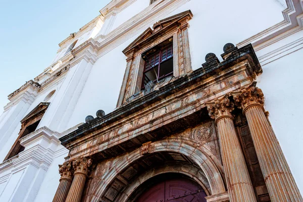 Außenansicht Der Catedral Santa Catarina Goa Velha Panjim Goa Indien — Stockfoto