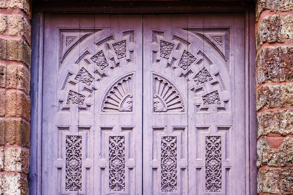 アレキサンドリア聖カトリーヌ礼拝堂の扉 ヴェラ インド アジア — ストック写真
