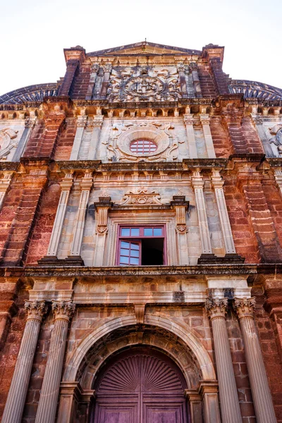 Exterior Basílica Bom Jesus Goa Viejo Goa Velha Goa India — Foto de Stock
