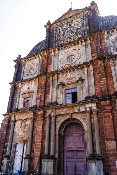 Exterior Basílica Bom Jesus Goa Velha Goa Velha Goa Índia — Fotografia de Stock