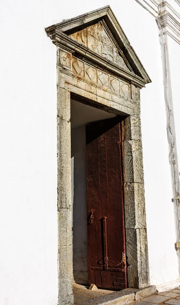 Facciata Della Chiesa Cattolica San Francesco Assisi Goa Velha Goa — Foto Stock