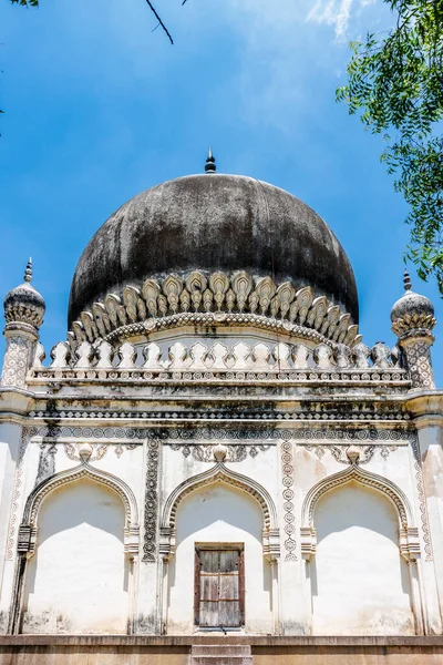 Mausoleo Dei Comandanti Qutub Shahi Tombe Hyderabad Telangana India Asia — Foto Stock
