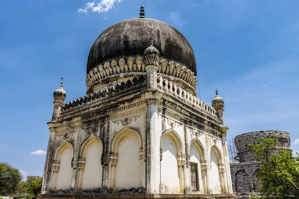 Mausoleum Commanders Qutub Shahi Tombs Hyderabad Telangana India Asia — стокове фото