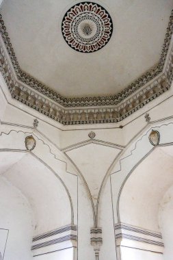 Begum Hayat Baksh anıtı, Kutub Shahi Mezarları, Hyderabad, Telangana, Hindistan, Asya