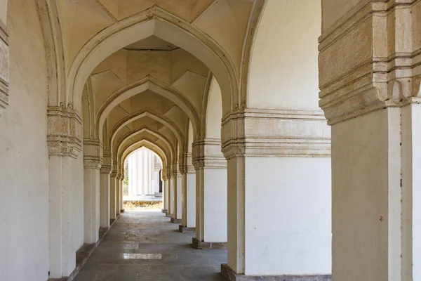 Mausoléu Begum Hayat Baksh Qutub Shahi Tombs Hyderabad Telangana Índia — Fotografia de Stock