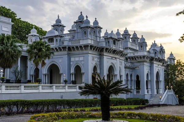 Buitenzijde Van Het Falaknuma Paleis Hyderabad Telangana India Azië — Stockfoto