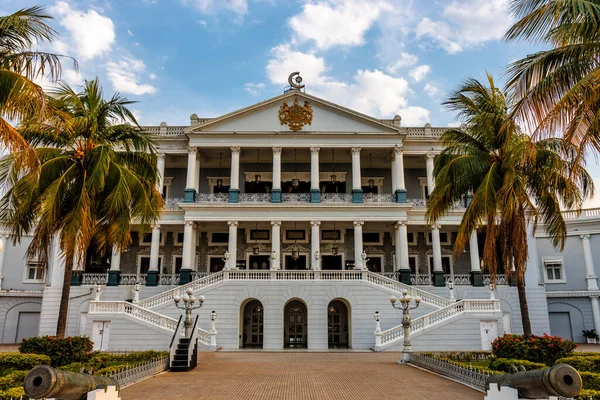 Wnętrze Pałacu Falaknuma Hyderabad Telangana Indie Azja — Zdjęcie stockowe